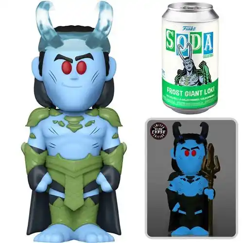 Funko Marvel‘s What If Frost Giant Loki Vinyl Soda Figure