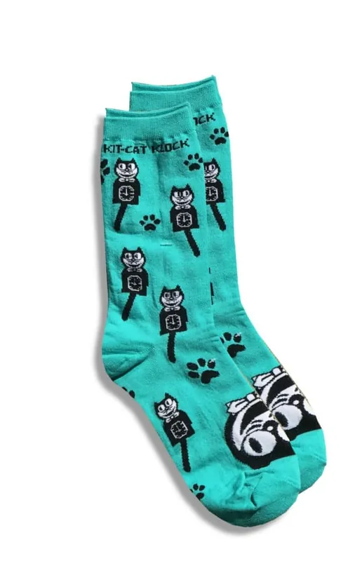 Kit-Cat Socks for Women Teal