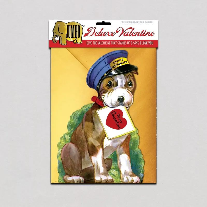 Cupid‘s Messenger Jumbo Deluxe Valentine‘s Greeting Card