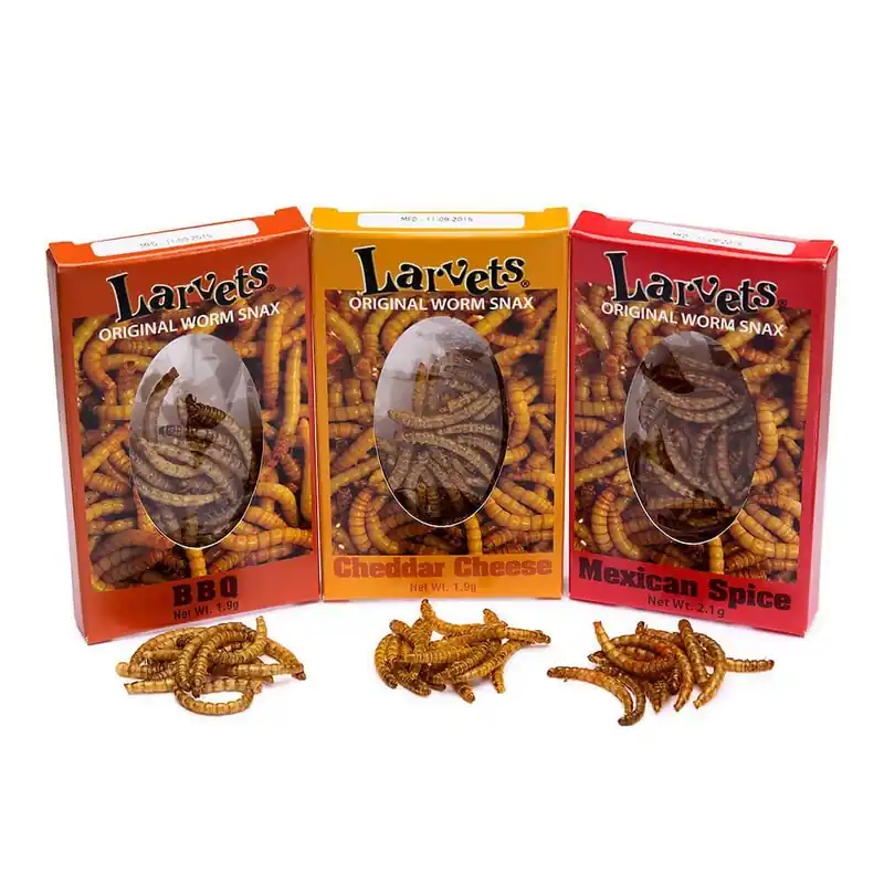 Hotlix Larvets, Assorted Flavor Box 5.6g