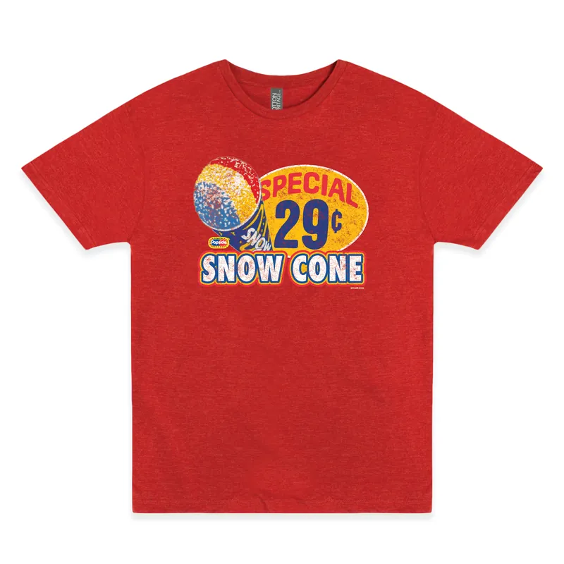 Popsicle® Vintage Snow Cone Tee Vintage Unisex Graphic Shirt