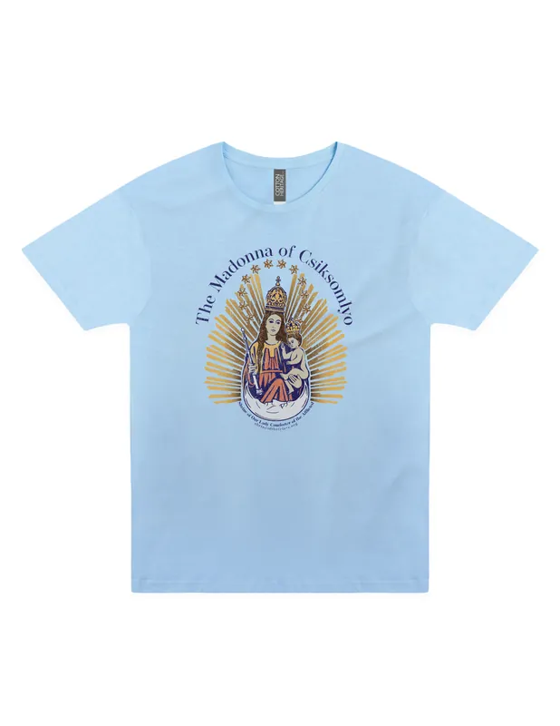 Madonna of Csiksomlyo Shrine of Our Lady Comforter of the Afflicted Tee