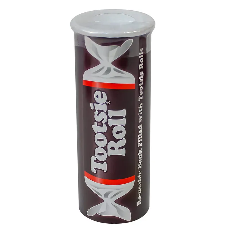 Tootsie Roll Bank 5.7oz