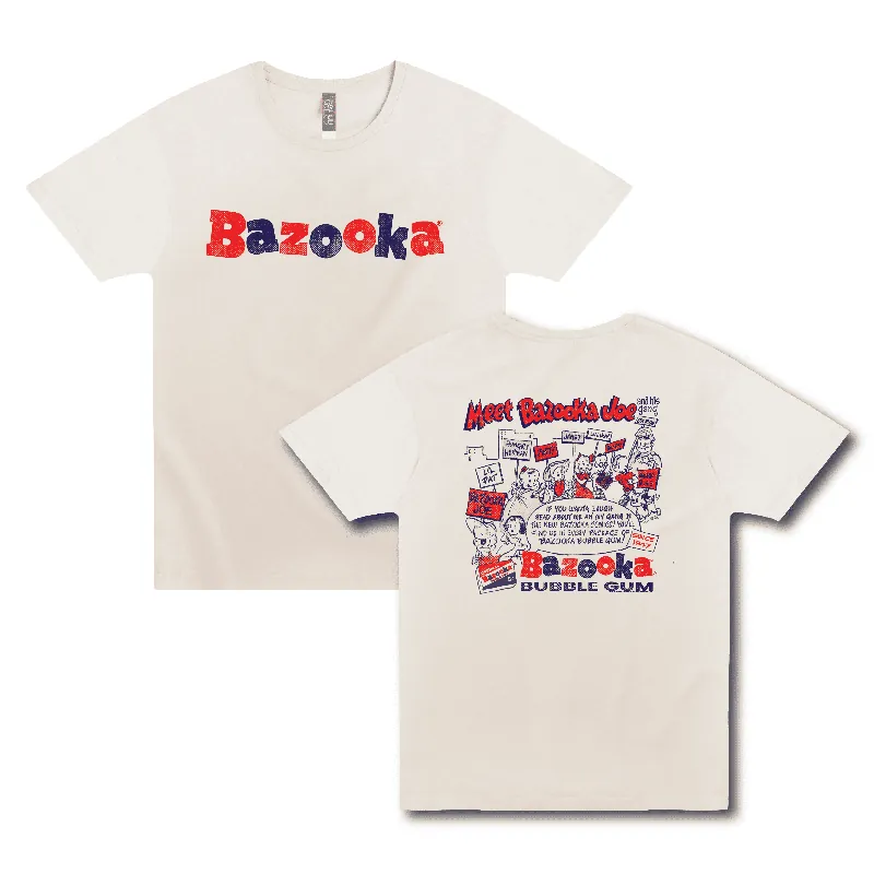 Bazooka® Meet Bazooka Joe and His Gang Tee- Retro Bubble Gum Unisex Graphic T-Shirt