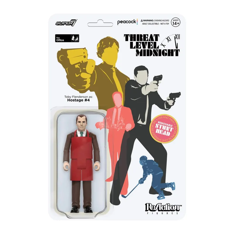 The Office ReAction Figure Wave 1- Toby Flenderson as Hostage 4