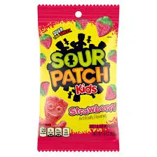 Sour Patch Kids Peg Bag- Strawberry 8oz