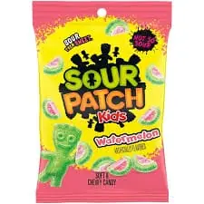 Sour Patch Kids Peg Bag- Watermelon 8oz