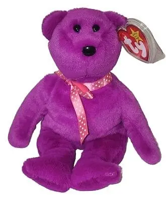 Beanie Babies Magenta II Bear Regular