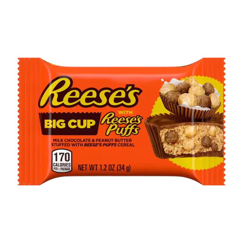 Hershey‘s Reese‘s 1.2oz Bar Big Cup Reese‘s Puffs