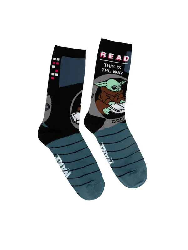 Star Wars Grogu Read Socks