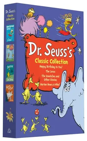 Dr. Seuss‘s Classic 4-Book Boxed Set Collection