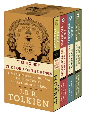 J.R.R. Tolkien 4-Book Boxed Set The Hobbit and The Lord of the Rings