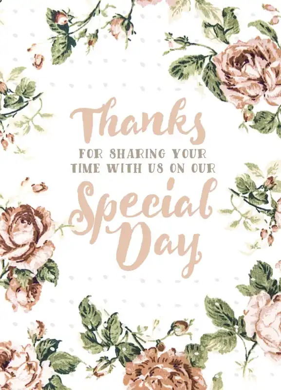 Thanks Special Day - Thyme