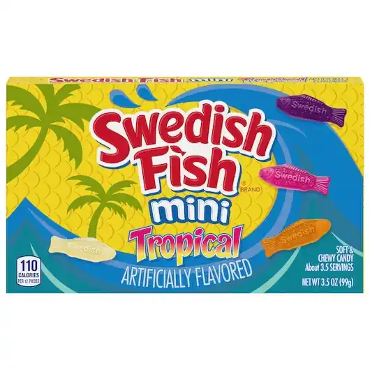 Swedish Fish Tropical Theater Box 3.50oz