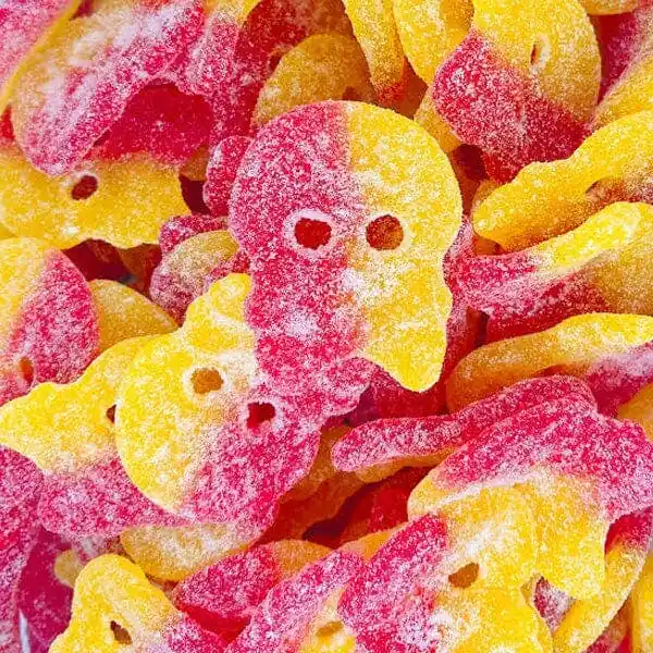 BUBS Godis Sour Foam Skulls (90g) Swedish Candy