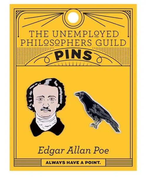 Poe & Raven Pins