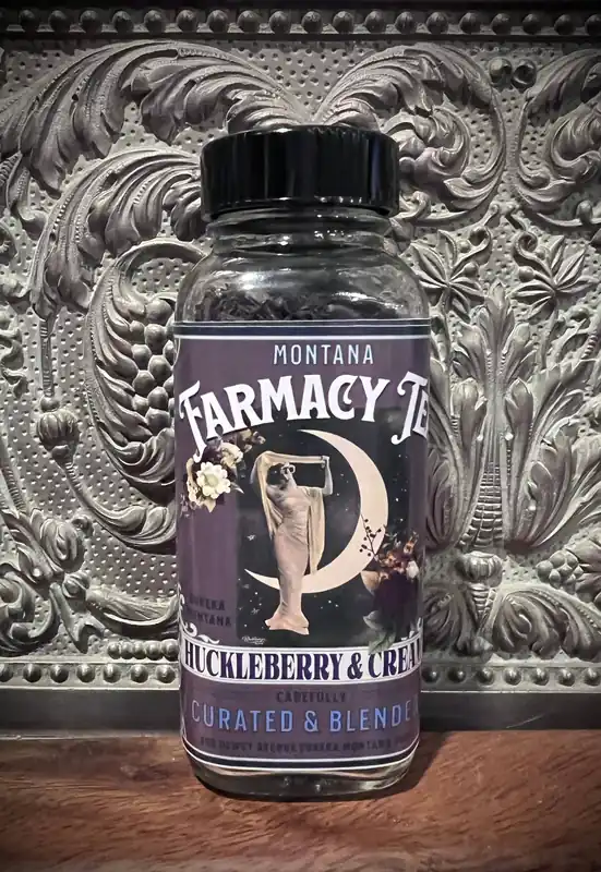 Vintage Moon Huckleberry and Cream Tea Mountain Huckleberry