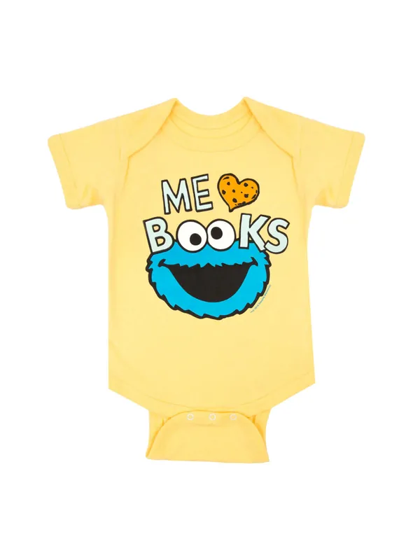 Sesame Street Cookie Monster- Me Love Books 6M