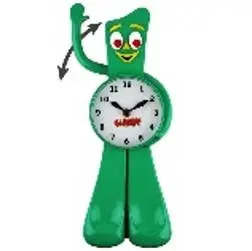 Gumby 3-D Motion Wall Clock