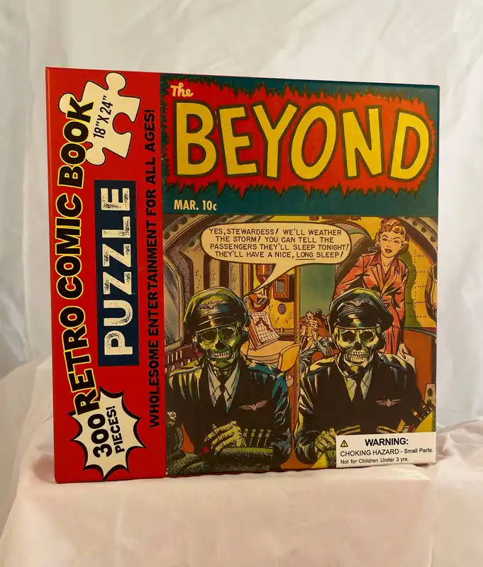 Vintage Comic Jigsaw Puzzle The Beyond