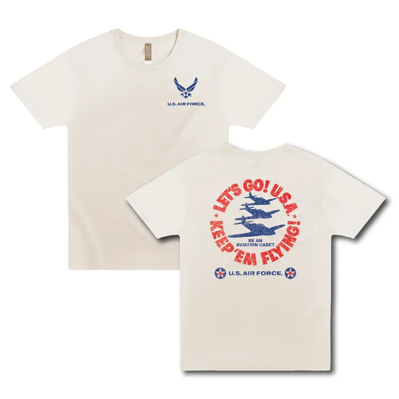 U.S. Air Force™ Let‘s Go USA! Tee Officially Licensed