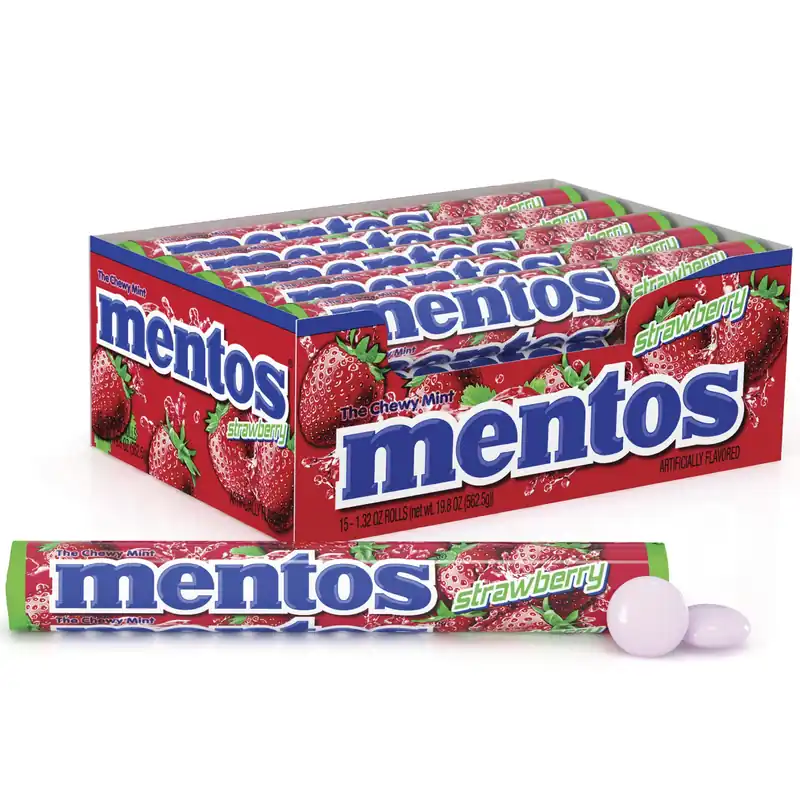Mentos Strawberry Roll, 1.32oz