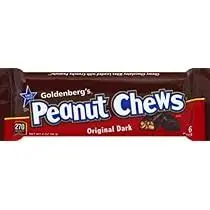 Goldenberg‘s Original Dark Chocolate Peanuts Chews - 2oz