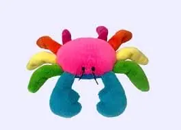 Beanie Babies Scuttle Crab Rainbow Regular