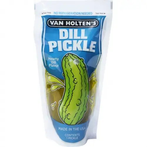 Van Holten‘s Jumbo Pickle In a Pouch- Dill