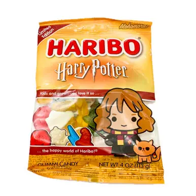Haribo Peg Bag Harry Potter- Hermione 4oz