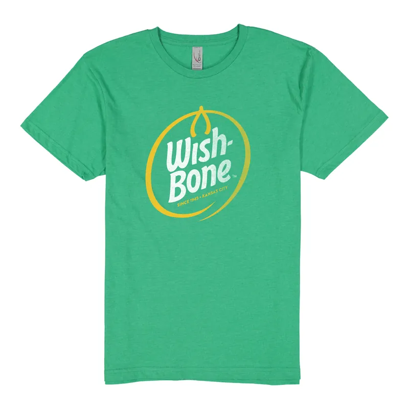 Official Wish-Bone® Salad Dressing T-Shirt – Retro Food Brand Tee Vintage Logo Apparel