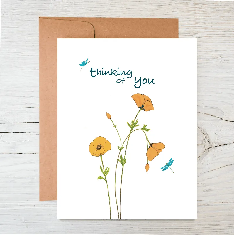 Plantable Seed Card Thinking of You Card Eco Friendly