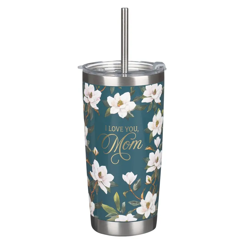 Tumbler SS Dk. Teal Love You Mom Prov. 31 25