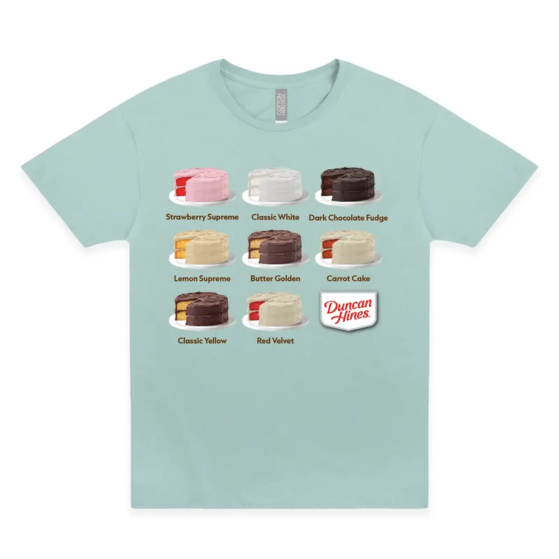 Duncan Hines® Cake Variety Tee Officially Licensed
