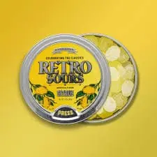 Retro Sours 60g Tin Citrus