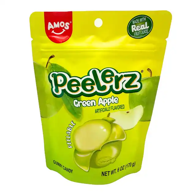 Amos Gummy Peelerz Green Apple 6oz