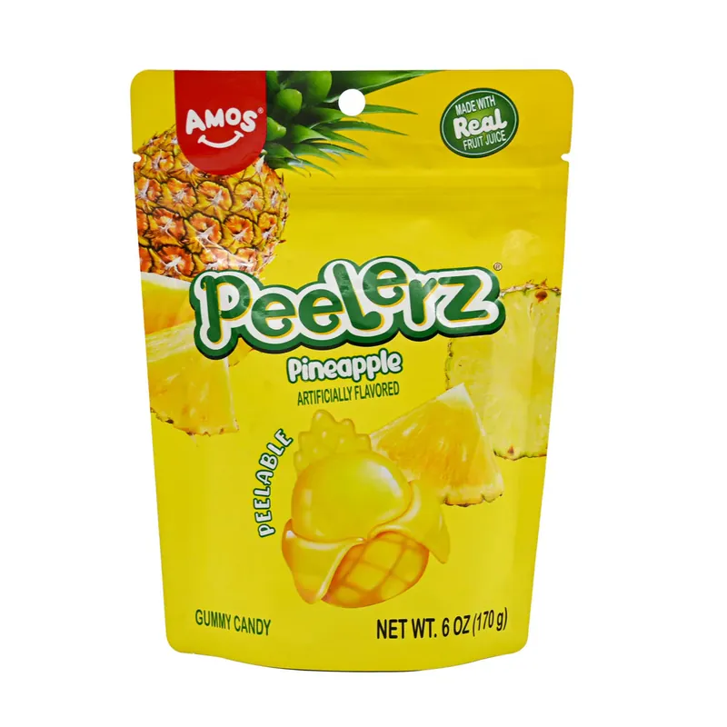 Amos Gummy Peelerz Pineapple 6oz