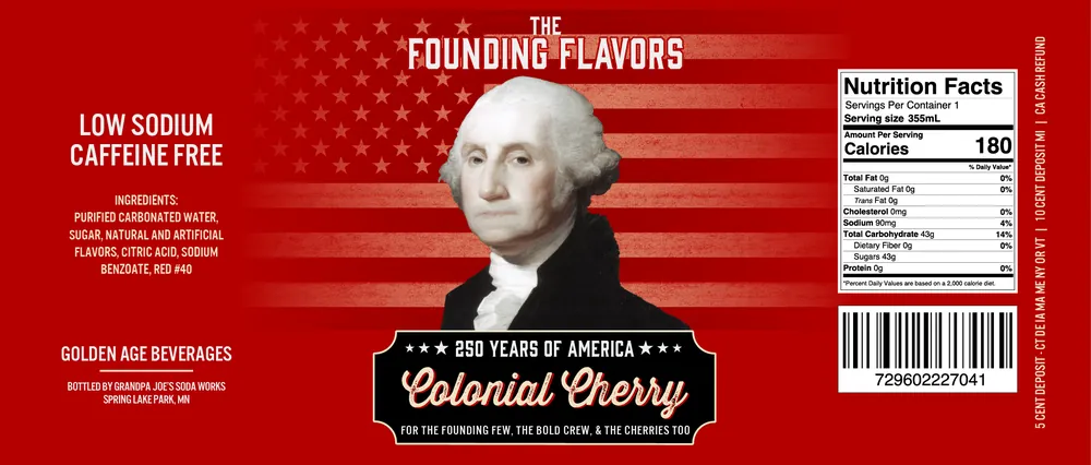 Golden Age Beverages - The Founding Flavors Collection - Washington‘s Cherry Soda