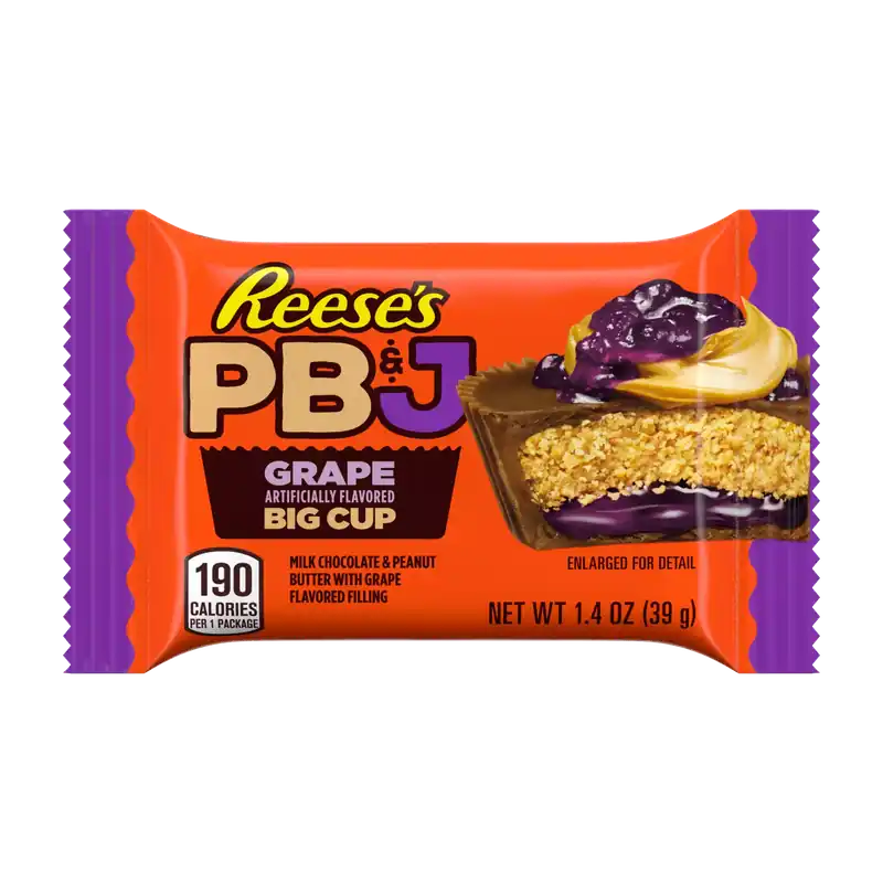 Hershey‘s Reese‘s Big Cup PB&J Grape 1.4oz