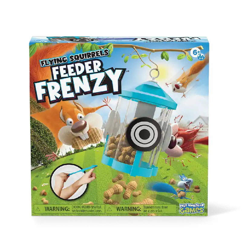 Flying Squirrels Feeder Frenzy