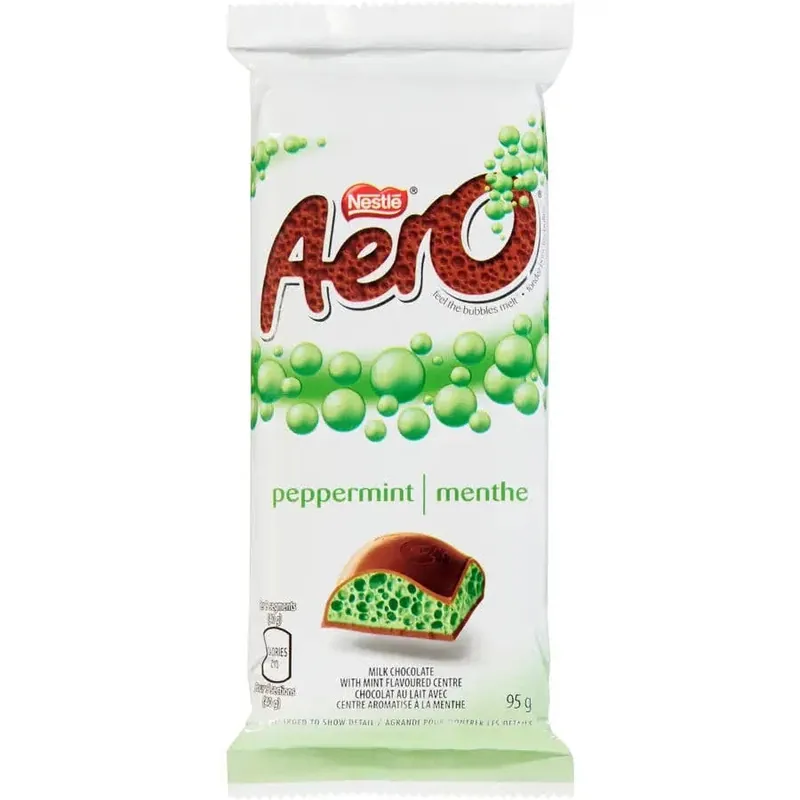 Aero Nestlé Milk Chocolate, Peppermint - 95g