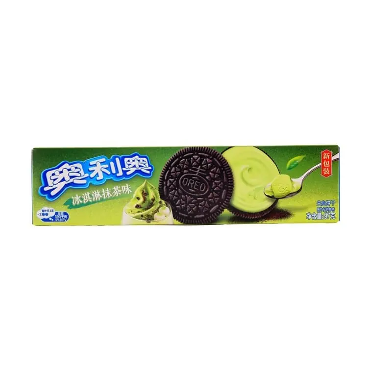 Sandwich Cookies Ice Cream Matcha Oreos (Japanese) 3.42oz