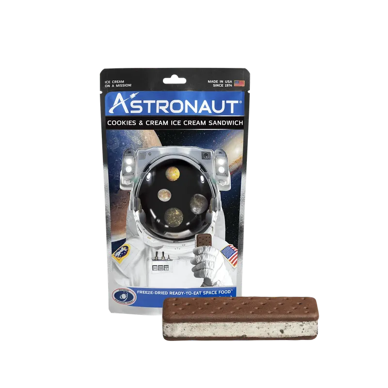 Astronaut Cookies & Cream Ice Cream Sandwich