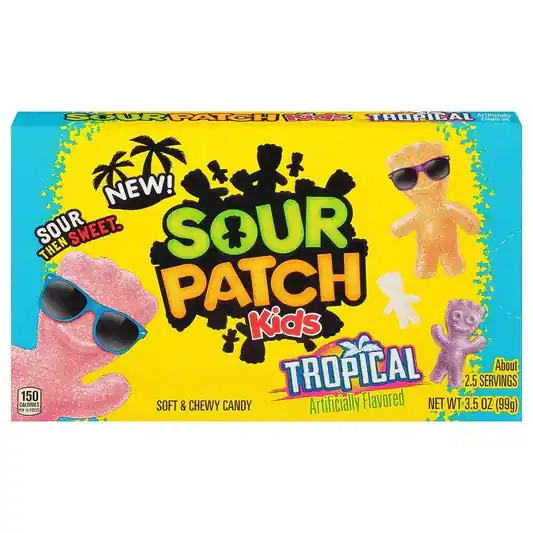 Sour Patch Kids Tropical 3.50oz Theater Box