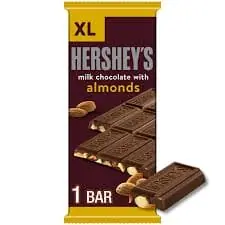 Hershey‘s Milk Chocolate with Almonds X-Large Bar 4.25oz