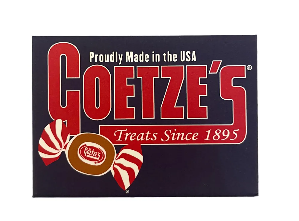 Goetze‘s® Proudly Made in the USA Magnet