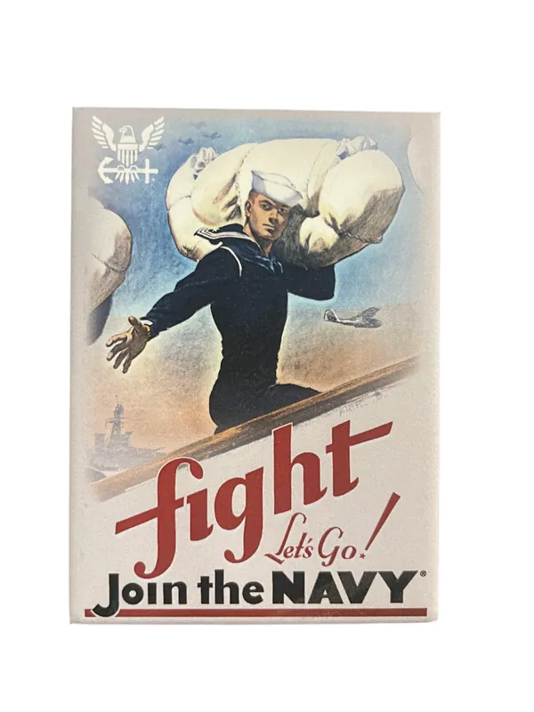 U.S. Navy® Fight Let‘s Go! Join the Navy Magnet