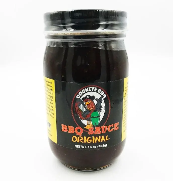 Cockeye BBQ Hot BBQ Sauce 16oz