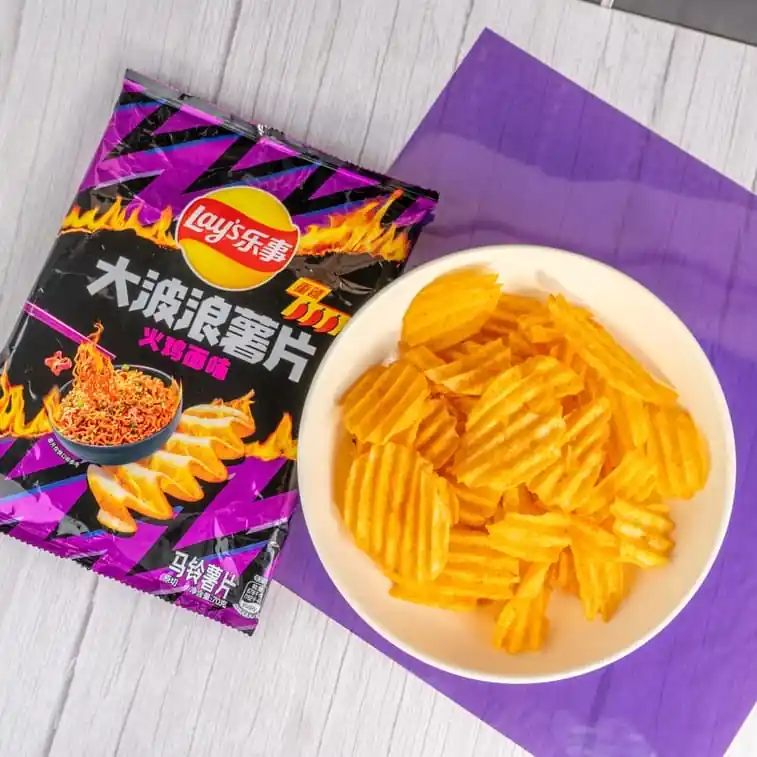 Lay‘s Buldak Spicy Chicken Ramen Potato Chips, 2.47oz