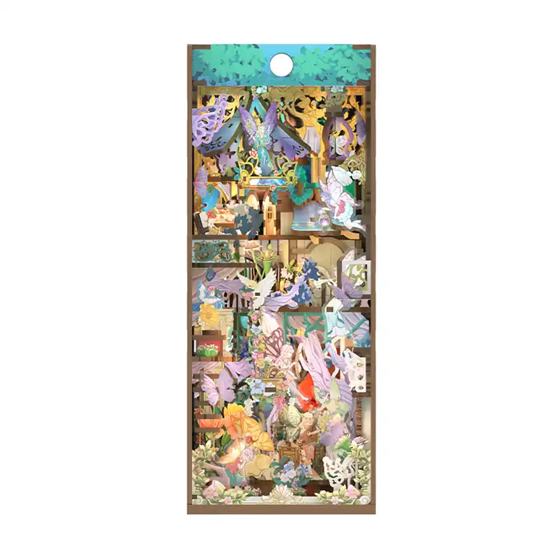 DIY Book Nook Kit A Midsummer Night‘s Dream with Dust Cover